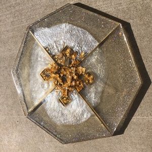 Resin coaster set (geode)